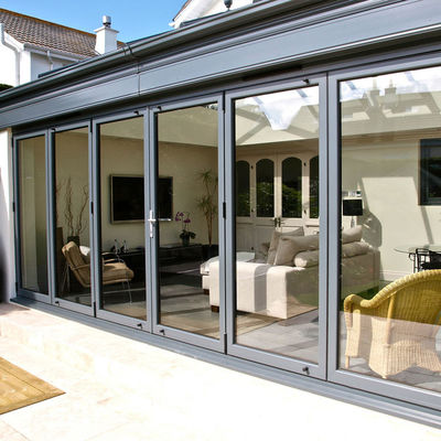 Swing And Slide Cam Kapı Pencere Ev Çerçevesiz Cam Katlanabilir Kapı Ses yalıtımı 3mm-12mm Sıcak Cam Kapı Boyutuna Kesilmiş