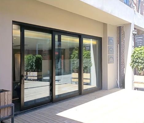 Ağır Alüminyum Hava Sıkı Cam Kaydırma Kapısı Modern tasarım tarzı