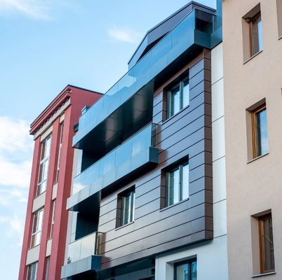 15mm Açık Dayanıklı Cam Balustrası Güverte Havuzu Çit Balkonlar Patio Parmaklıkları