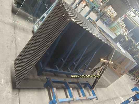 1/2'' 12mm Gri Renkli Temperli Cam Kapılar Duvar Bölmeleri Masa Üstü Bina İçin
