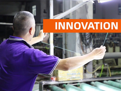 Kalınlaştırılmış katmanlı cam üretimi