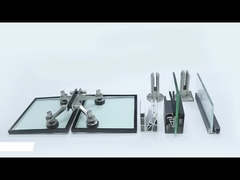 Perde duvarı için örümcekli boş laminatlı cam