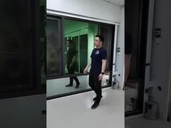 Güvenlik dekoratif ayna cam perde duvarı