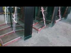 6mm Tempered Glass, toprak kenarı işleme ve delme delikleri ile